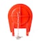 Thrifco Plumbing Kohler Cimmarron Toilet Repair Flapper No GP1039444, Red 4507820 - alternate 2